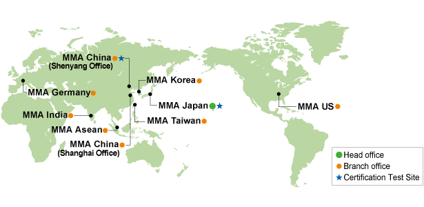 海外支部一覧