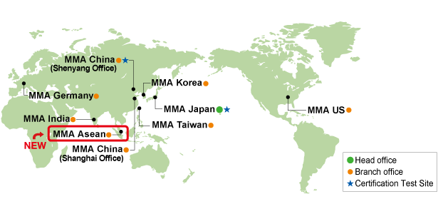 海外支部一覧