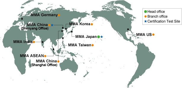 海外分部一覽