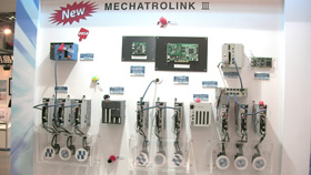 MECHATROLINK-Ⅲの展示