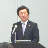 Hiroshi Ogasawara,
                    the President of the Executive Committee of the MMA 