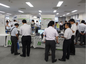 展示会場の様子(大阪)