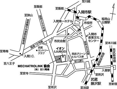 MECHATROLINK協会事務局の地図